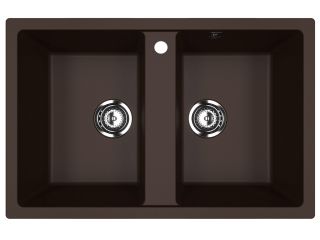 Кухонная мойка Ulgran Classic U-608-345 шоколад